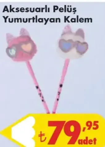 Aksesuarlı Pelüş Yumurtlayan Kalem