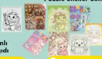 Puzzle Sticker Seti