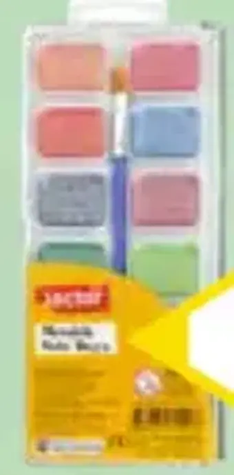 Lector Metalik Sulu Boya 12'li