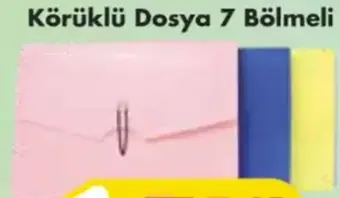 Körüklü Dosya 7 Bölmeli