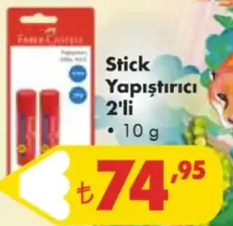 Faber-Castell Stick Yapıştırıcı 2'li 10 g