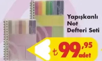 Lector Yapışkanlı Not Defteri Seti