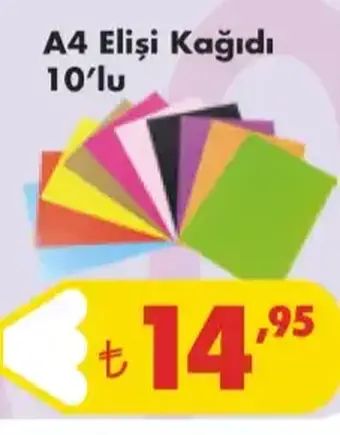 A4 Elişi Kağıdı 10'lu
