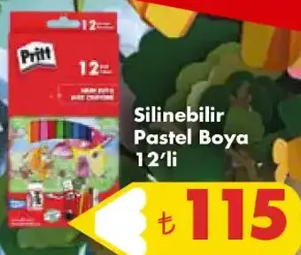 Pritt Silinebilir Pastel Boya 12'li