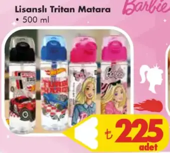 Lisanslı Tritan Matara 500 ml