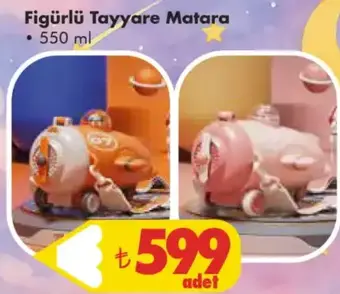 Figürlü Tayyare Matara 550 ml