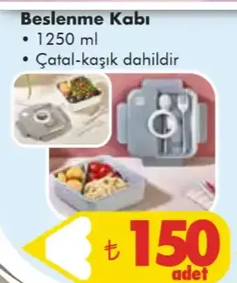 Beslenme Kabı 1250 ml
