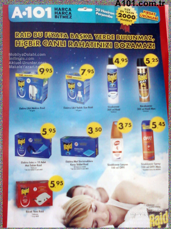 A101 20 haziran katalogları