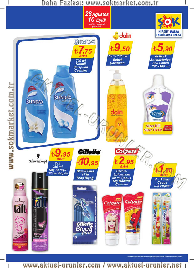 Şok Market 28 Ağustos 2013 Aktüel Ürünleri Sayfa_11