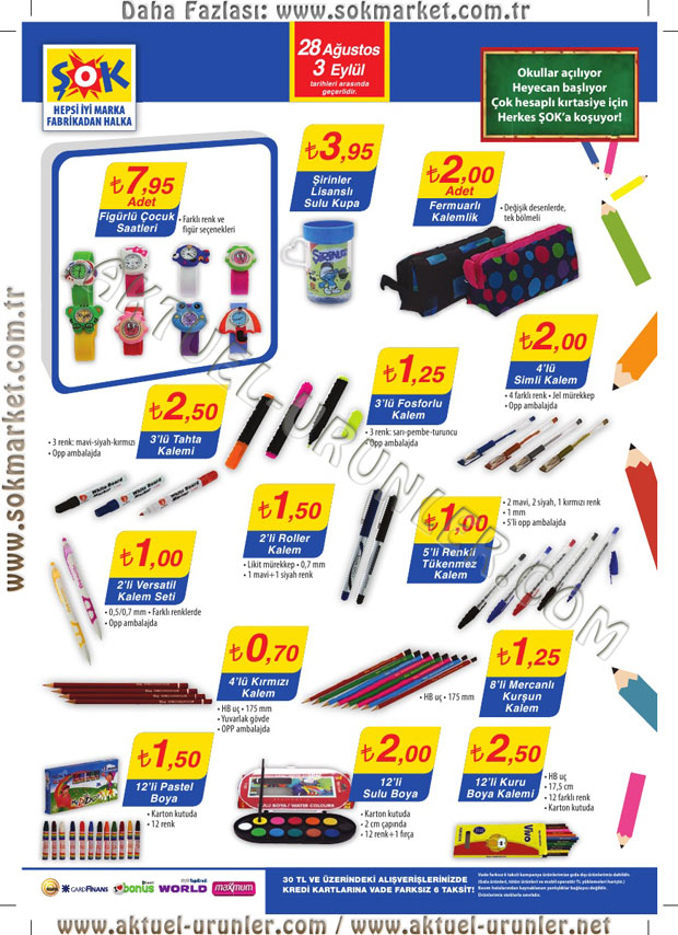 Şok Market 28 Ağustos 2013 Aktüel Ürünleri Sayfa_2