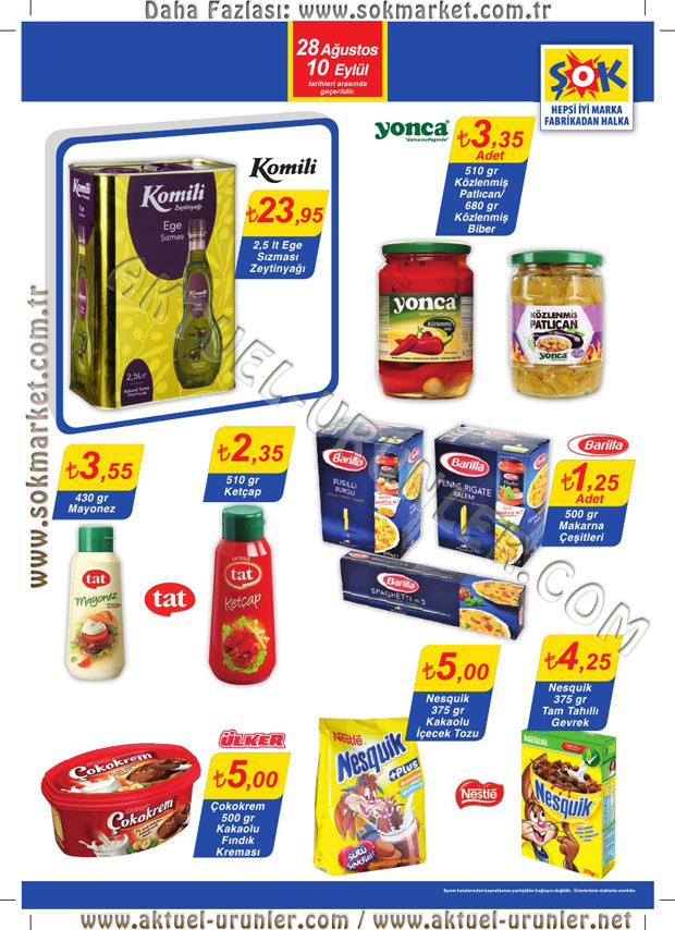 Şok Market 28 Ağustos 2013 Aktüel Ürünleri Sayfa_9
