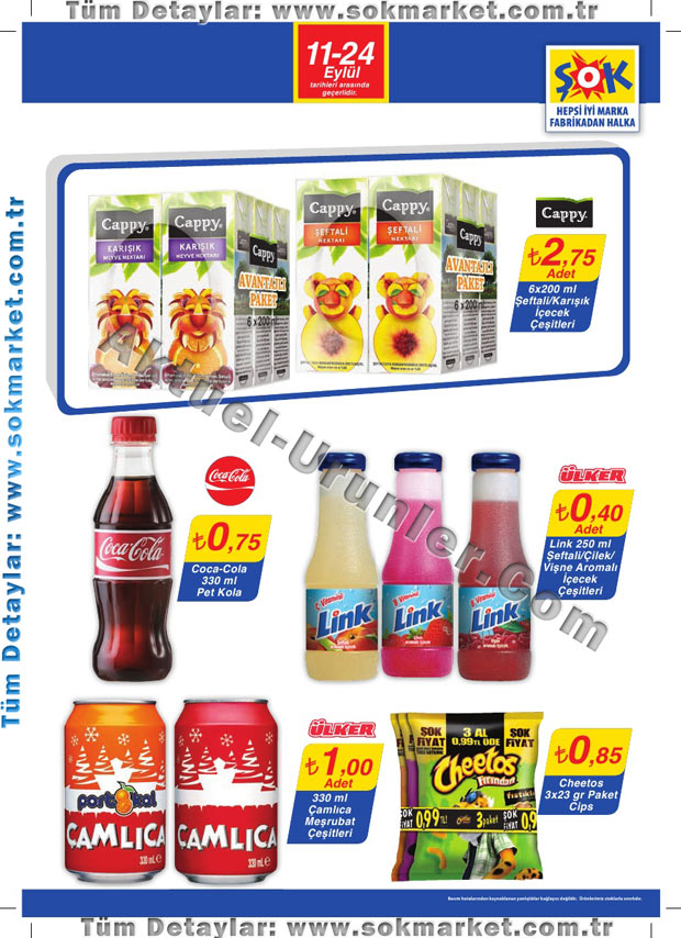 Şok Market 11 Eylül 2013 Fırsat Kataloğu Sayfa 7