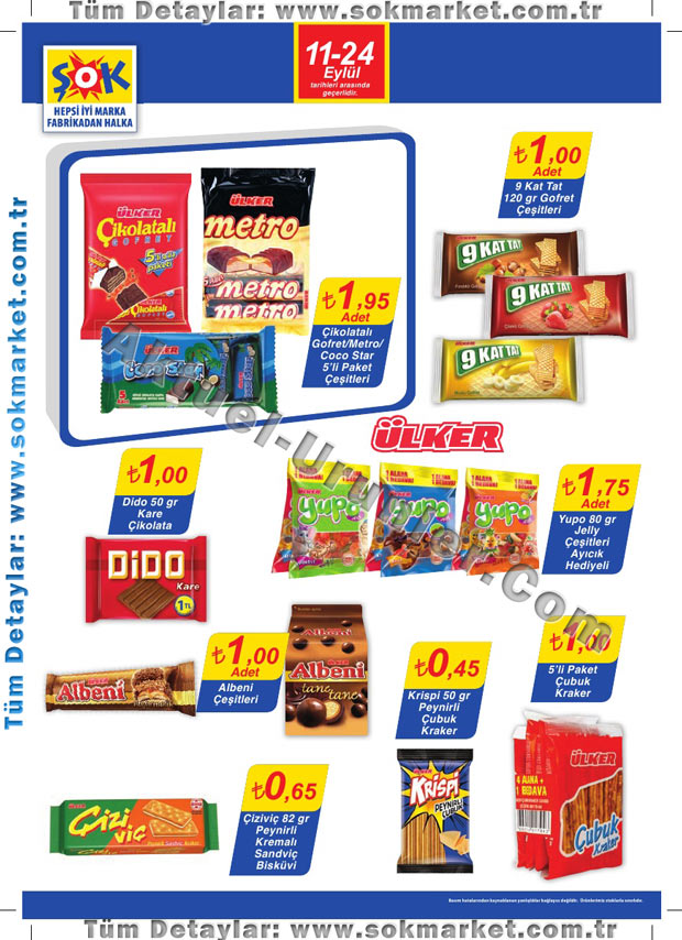 Şok Market 11 Eylül 2013 Fırsat Kataloğu Sayfa 8
