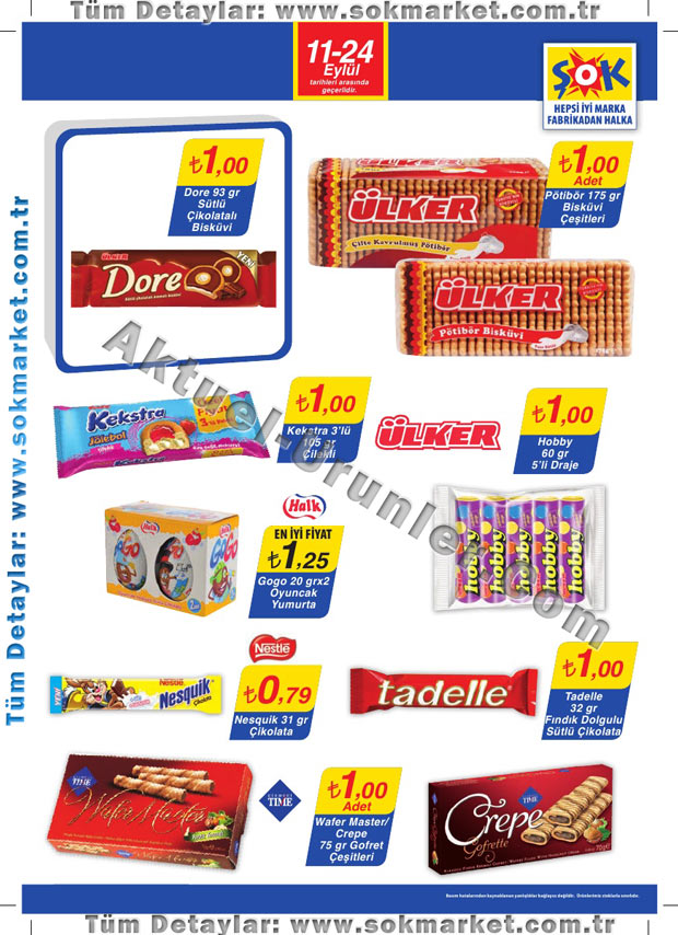 Şok Market 11 Eylül 2013 Fırsat Kataloğu Sayfa 9