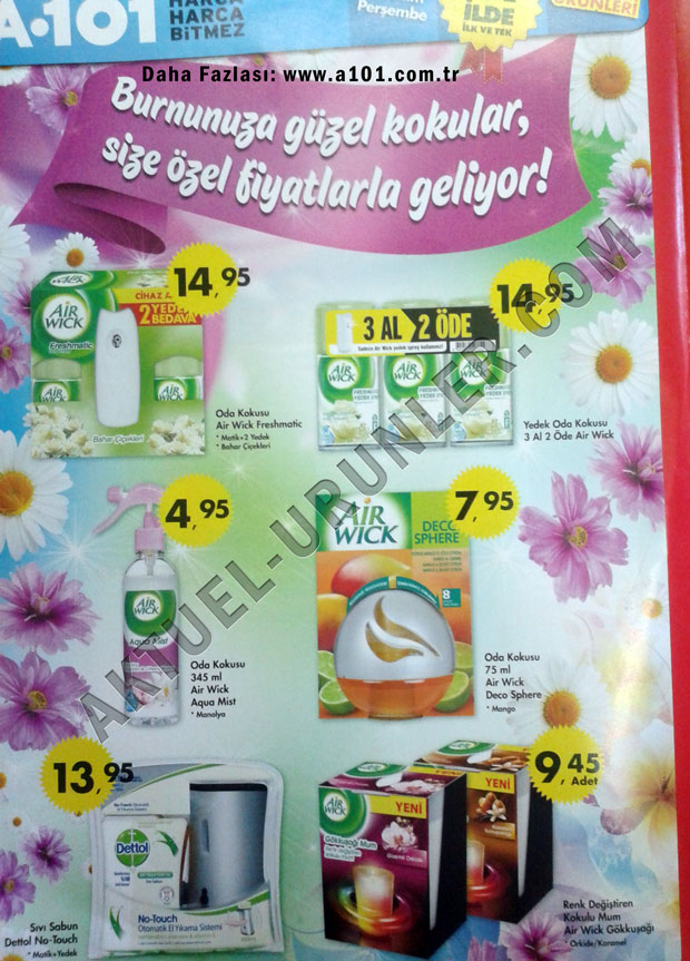 A101 17 Ekim 2013 Aktüel Kataloğu Sayfa 2