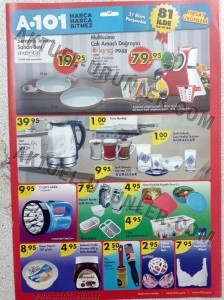 A101 31 Ekim 2013 Aktüel Ürünler Kataloğu