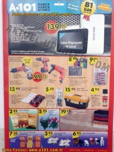 A101 7 Kasım 2013 Aktüel Ürün Katalogları