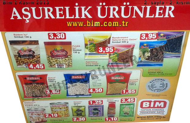 Bim 1 Kasım 2013 Aktüel Ürünleri 2. sayfa 2