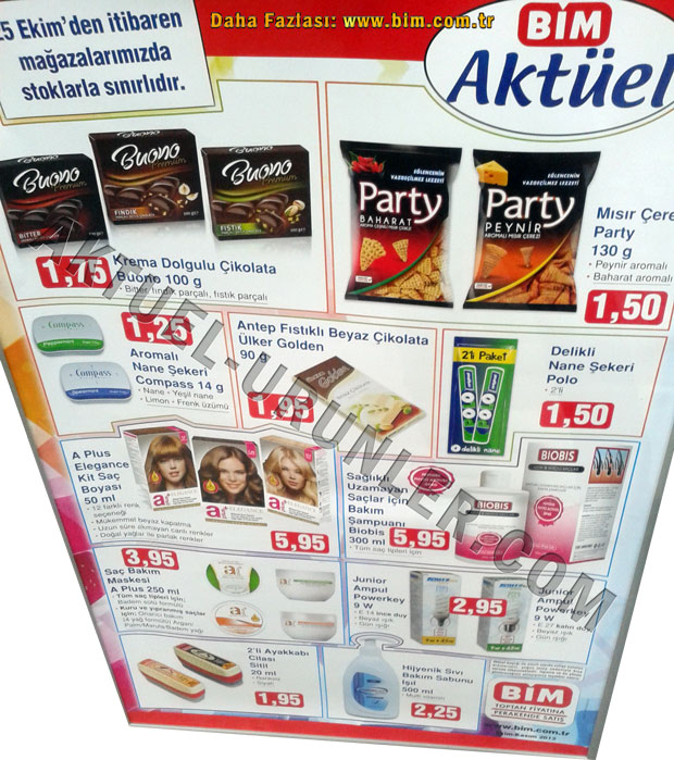 Bim 25 Ekim 2013 Aktüel Ürün Katalogları 2