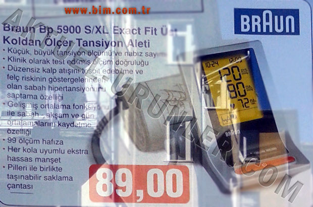 BİM Braun Bp 5900 Tansiyon Ölçme Aleti