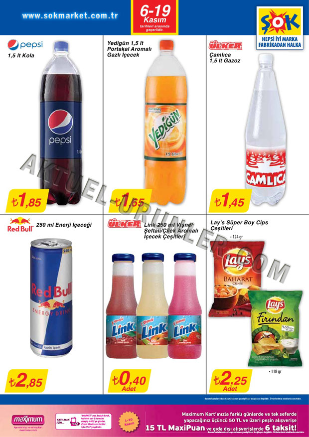 ŞOK Market 6 Kasım 2013 Fırsat Kataloğu Sayfa 9