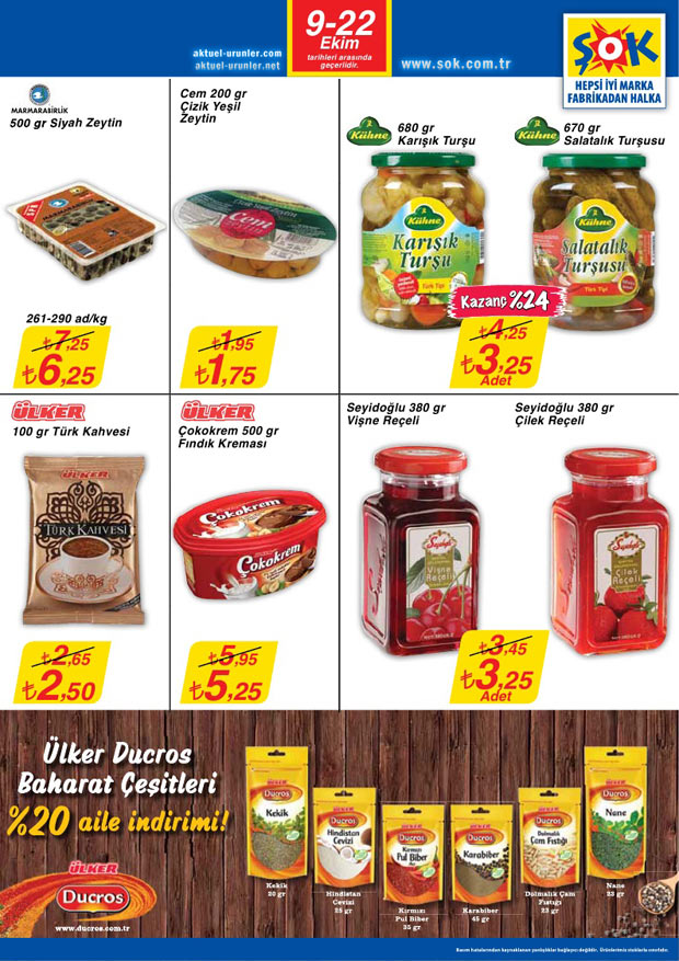 Şok Aktüel 9 Ekim 2013 Katalogu 7