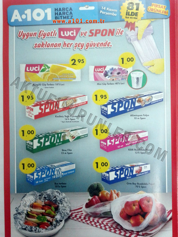 A101 14 Kasım 2013 Aktüel Ürün Katalogları Sayfa 2