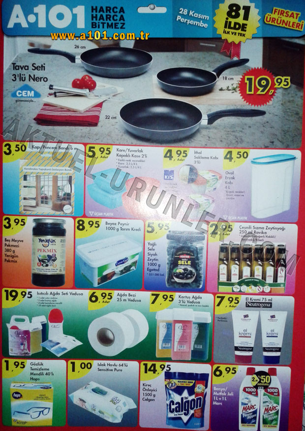 A101 28 Kasım 2013 Aktüel Katalogu 3