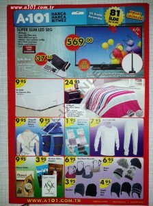 A101 5 Aralık 2013 Aktüel Ürün Katalogları