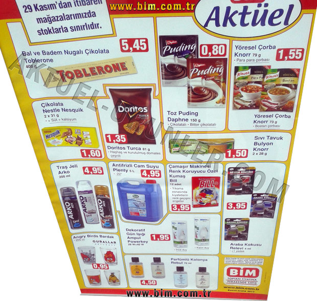 Bim 29 Kasım 2013 Aktüel Katalogları 3