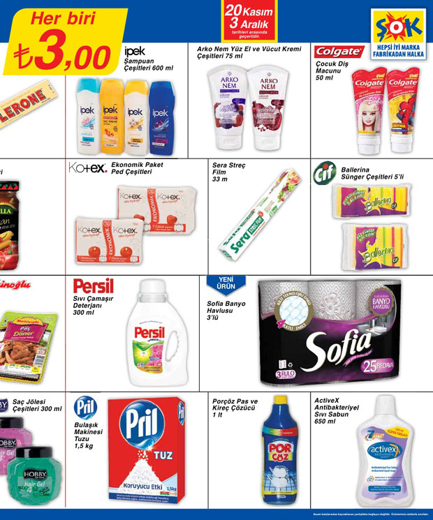 Şok Market 20 Kasım 2013 Aktüel Katalogu 10