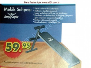 A101 19 Aralık Buffalo Mekik Sehpası