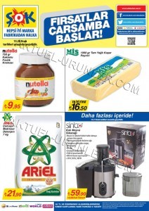 ŞOK 15 Ocak 2014 Aktüel ve Fırsat Ürünleri