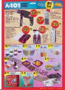 A101 3 Nisan 2014 Aktüel Ürünler Katalogu