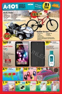 A101 12 Haziran 2014 Aktüel Ürün Katalogu