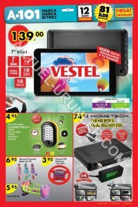 A101 12 Mart 2015 Aktüel Ürünler Katalogu