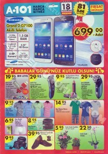 A101 18 Haziran 2015 Aktüel Ürünler Katalogu