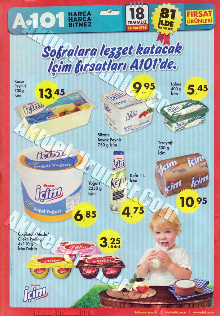 A101 18 Temmuz 2015 Hafta-Sonu İçim Fırsatları 1