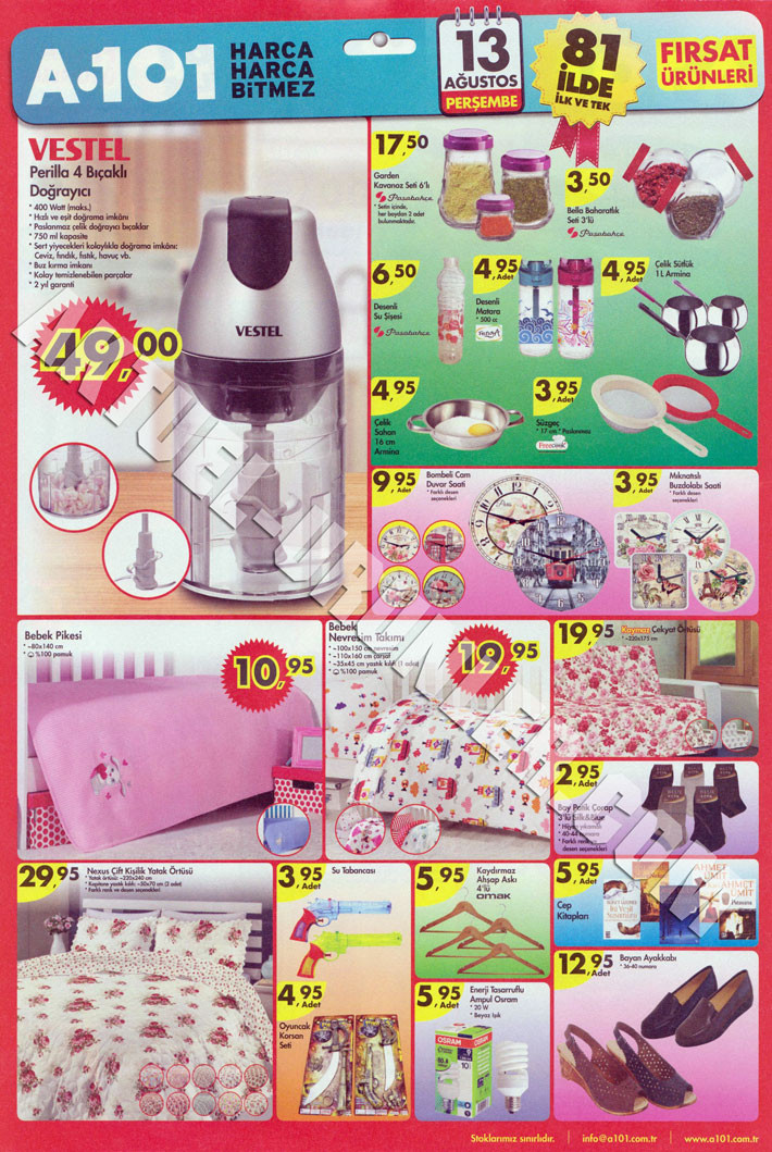 A101 13 Ağustos Aktüel Ürün Katalogu Doğrayıcı-3