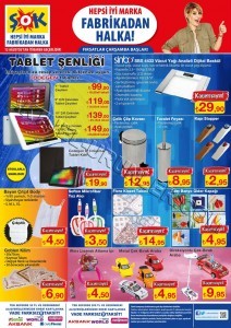 ŞOK 12 Ağustos 2015 Aktüel Ürünler Kataloğu