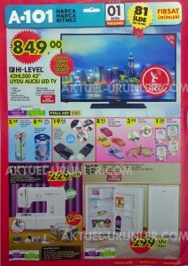 A101 1 Ekim 2015 Aktüel Ürünler Kataloğu
