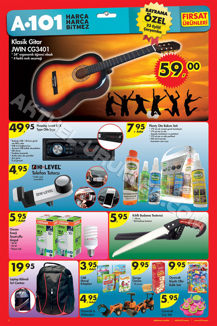 A101 23 Eylül 2015 Aktüel Ürünler Gitar 1-5