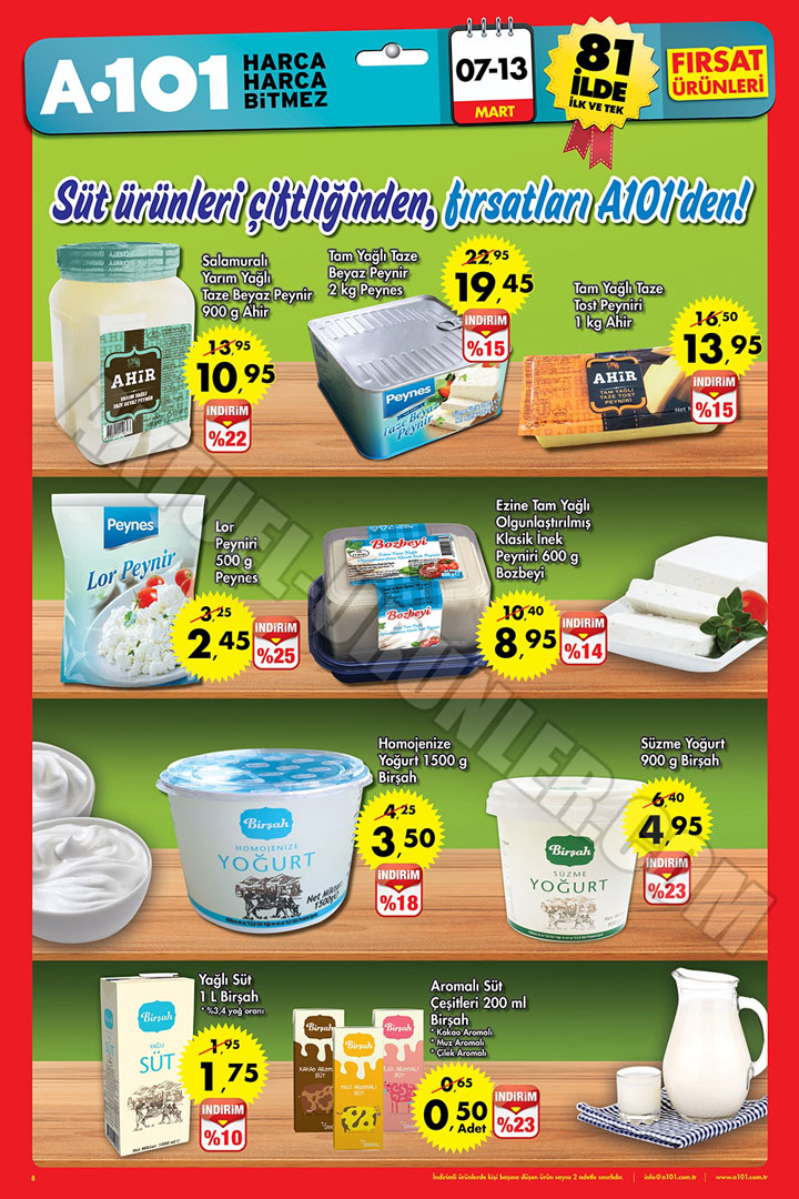 A101 10 Mart Aktüel 7 Mart – 13 Mart Sayfası