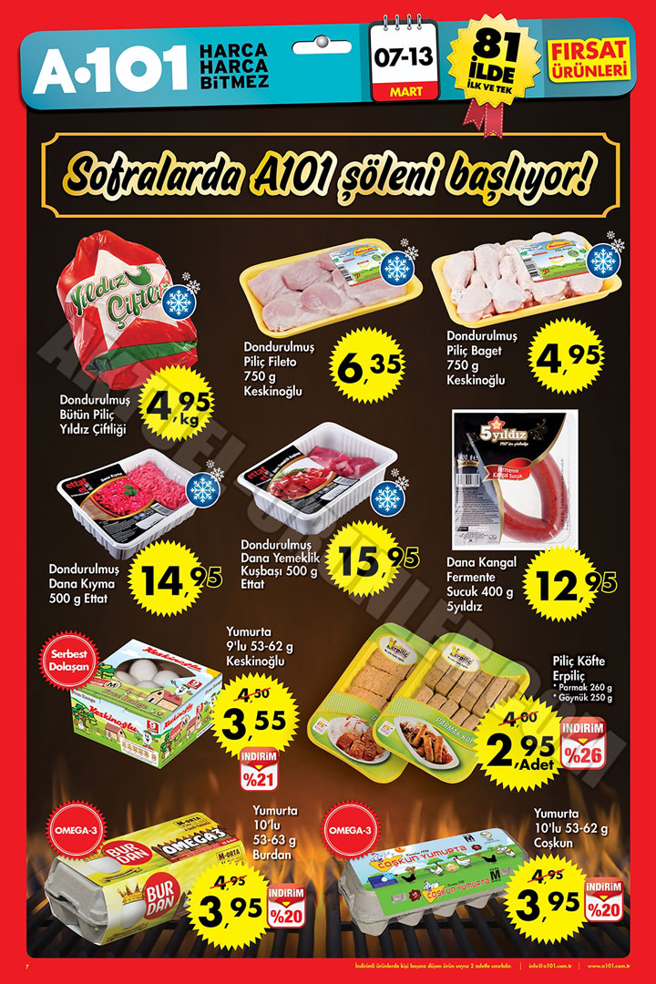 A101 7 Mart – 13 Mart Aktüel Ürünler Kataloğu