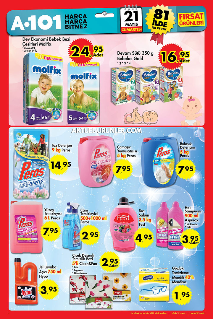 A101 21 Mayıs 2016 Aktüel Ürünler Hafta Sonu