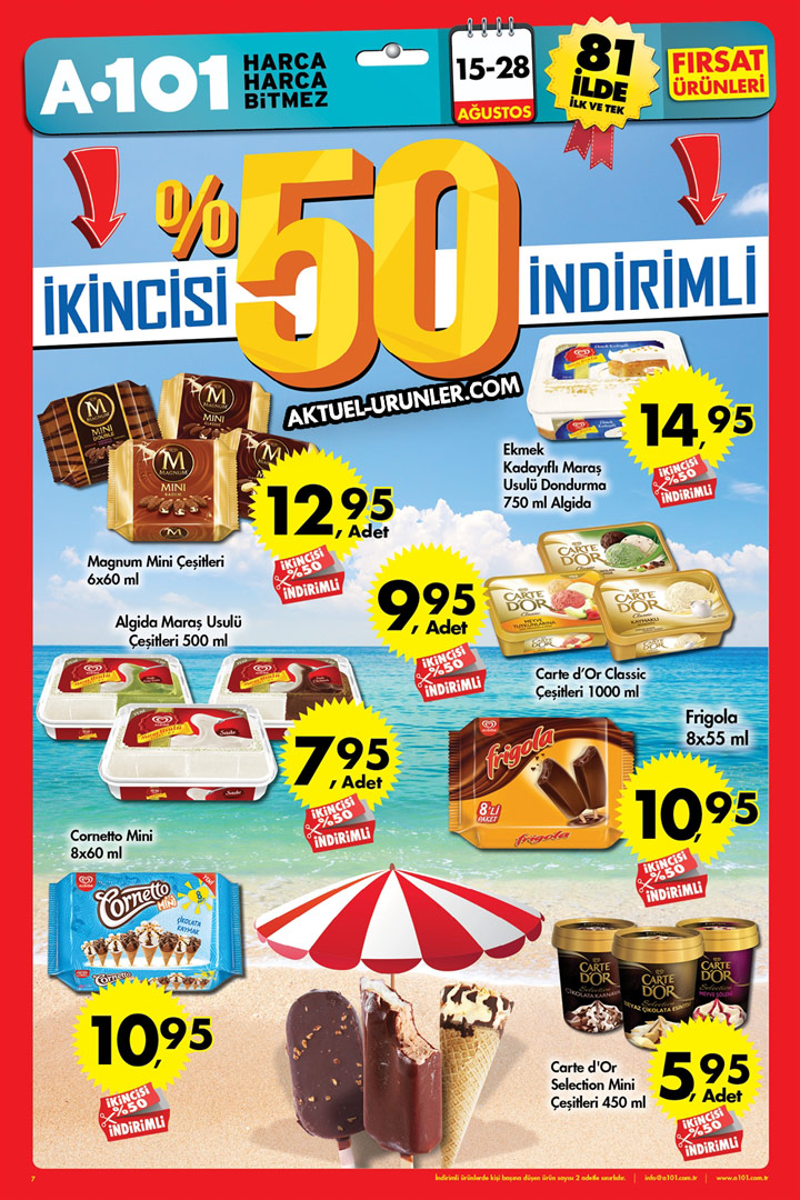 A101 15 Ağustos – 28 Ağustos 2016 Aktüel Ürünler Kataloğu