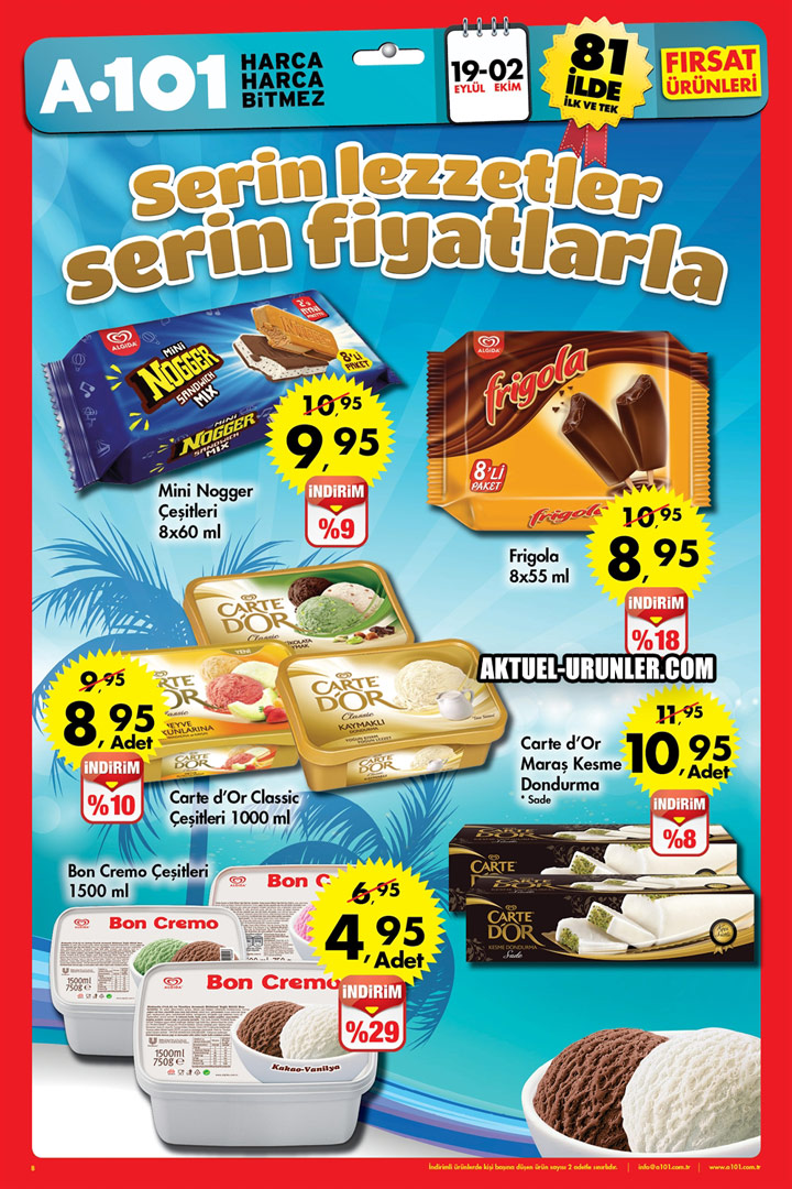 A101 19 Eylül – 2 Ekim Aktüel Ürünler Kataloğu