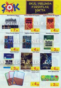 ŞOK 14 Eylül 2016 Aktüel Ürünler Kataloğu