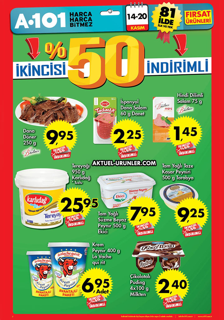 A101 14 Kasım – 20 Kasım Aktüel Ürünler Kataloğu