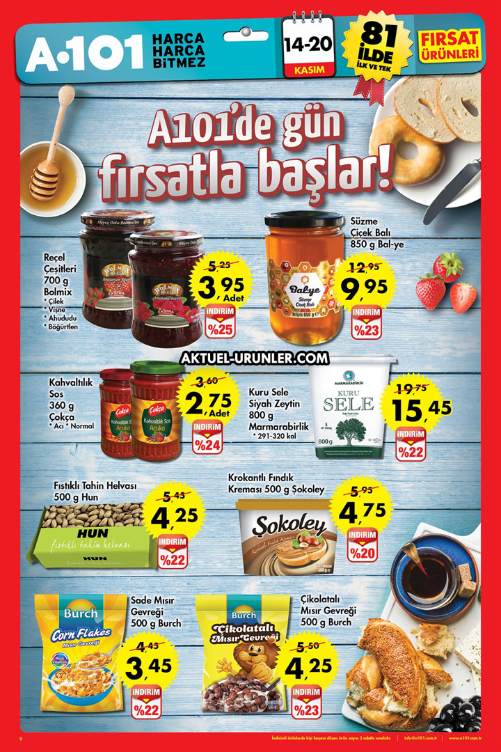 A101 14 Kasım 2016 & 20 Kasım 2016 Aktüel Ürünleri